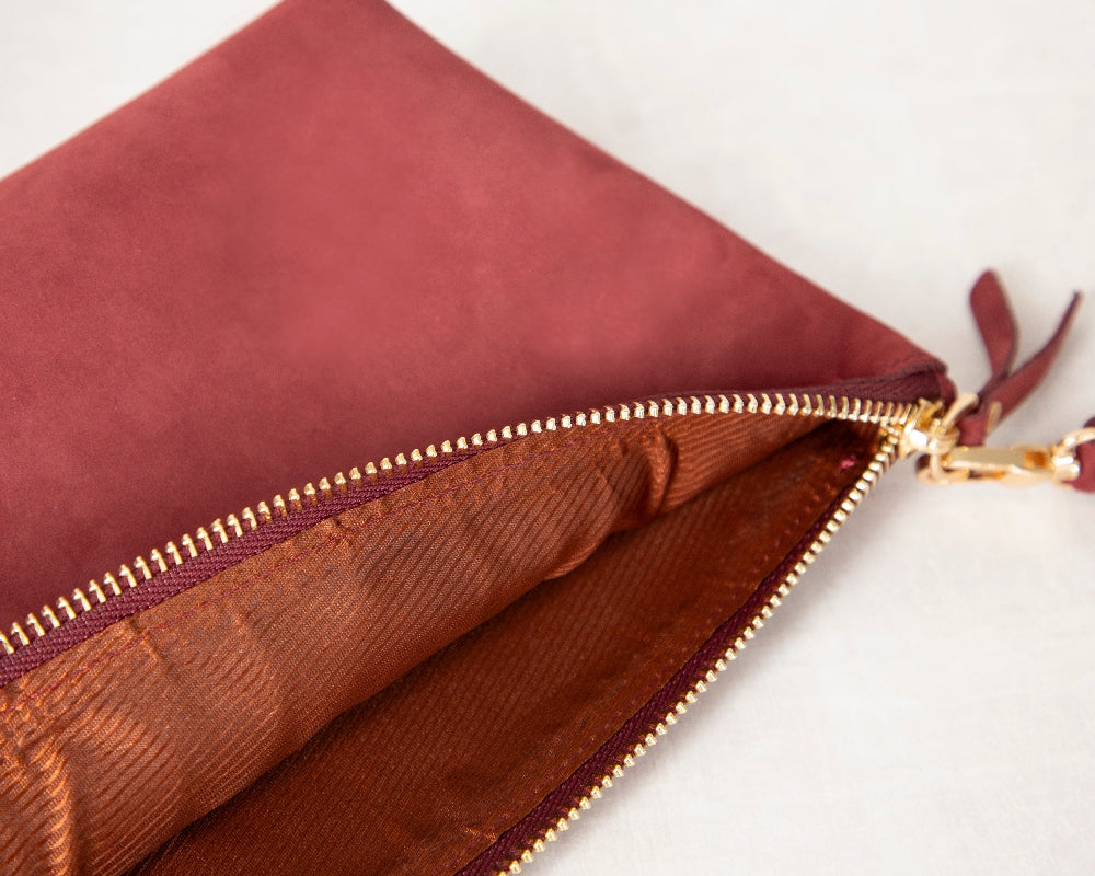Lilly Leather Makeup Dopp Kit