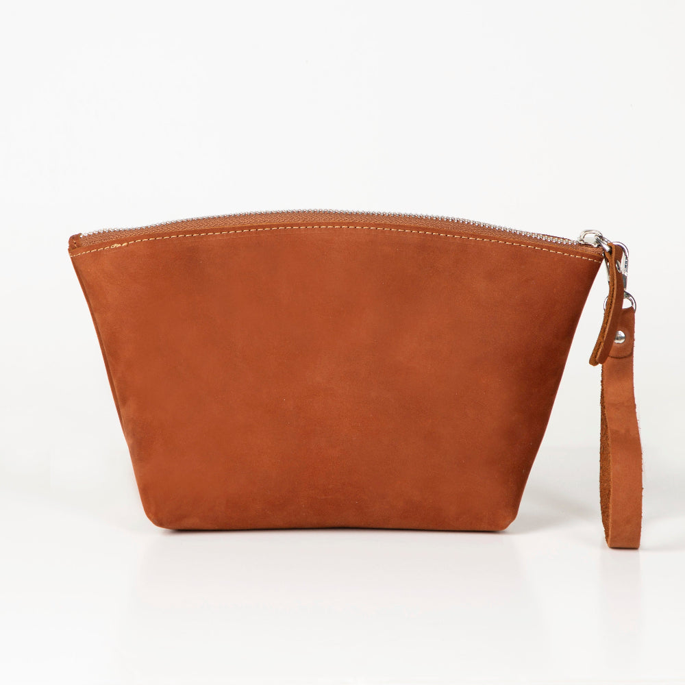 Lilly Leather Makeup Dopp Kit