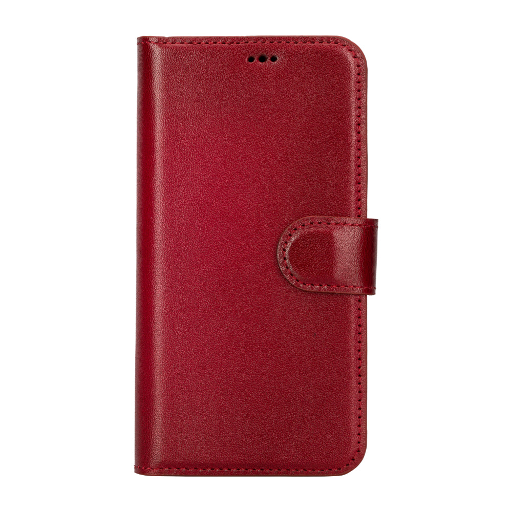 Magic iPhone 16 Series Detachable Genuine Leather Case