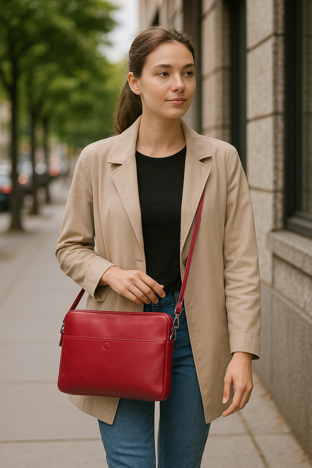Genoa Leather Laptop / Tablet Sleeve