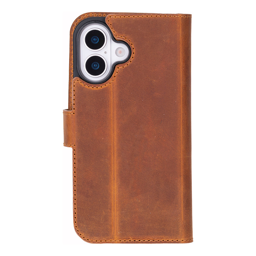 Magic iPhone 17 Leather Detachable Wallet Case