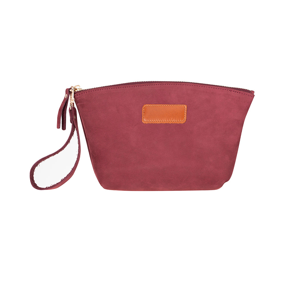 Lilly Leather Makeup Dopp Kit