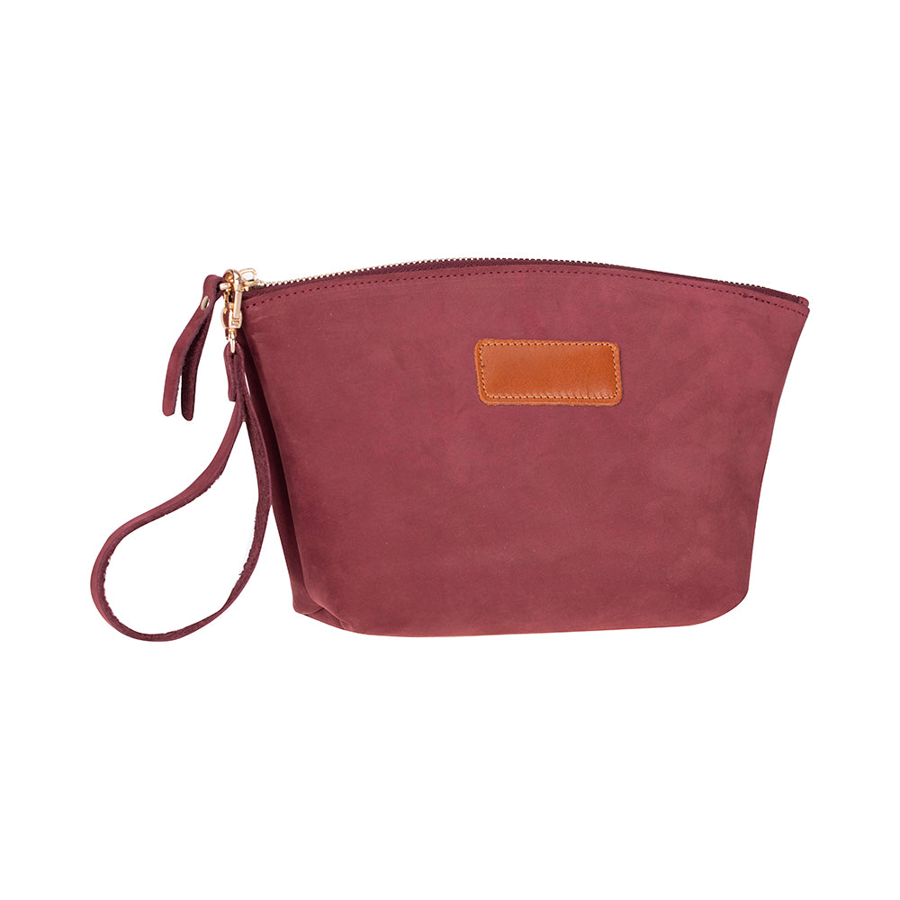 Lilly Leather Makeup Dopp Kit
