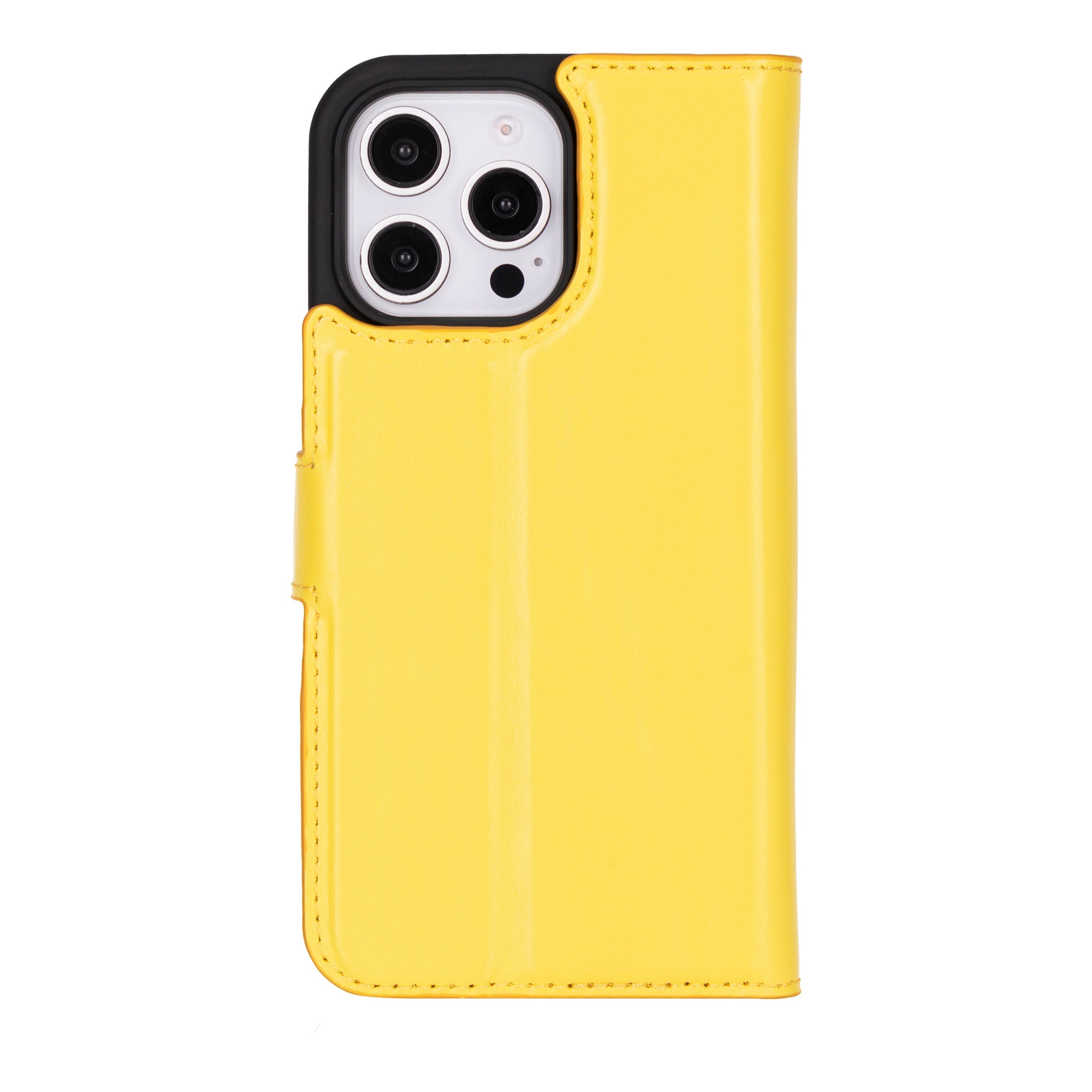 Magic iPhone 16 Series Detachable Genuine Leather Case