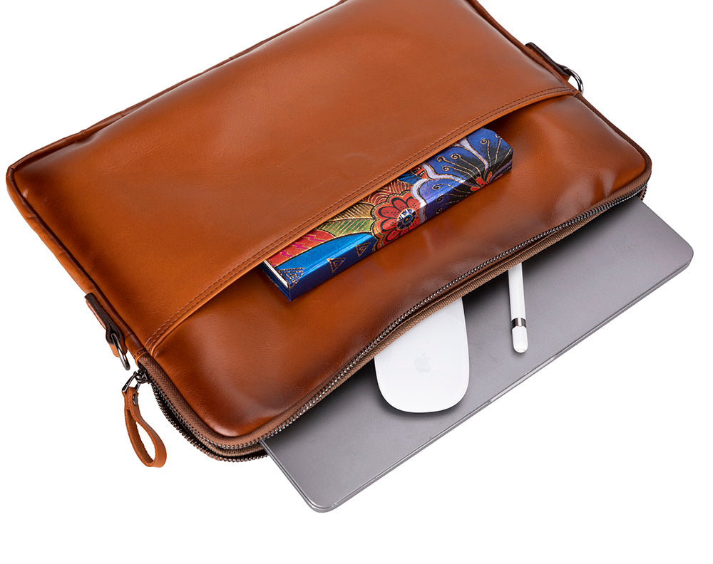Genoa Leather Laptop / Tablet Sleeve