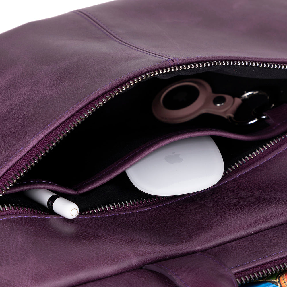 Apollo Genuine Leather Laptop Bag