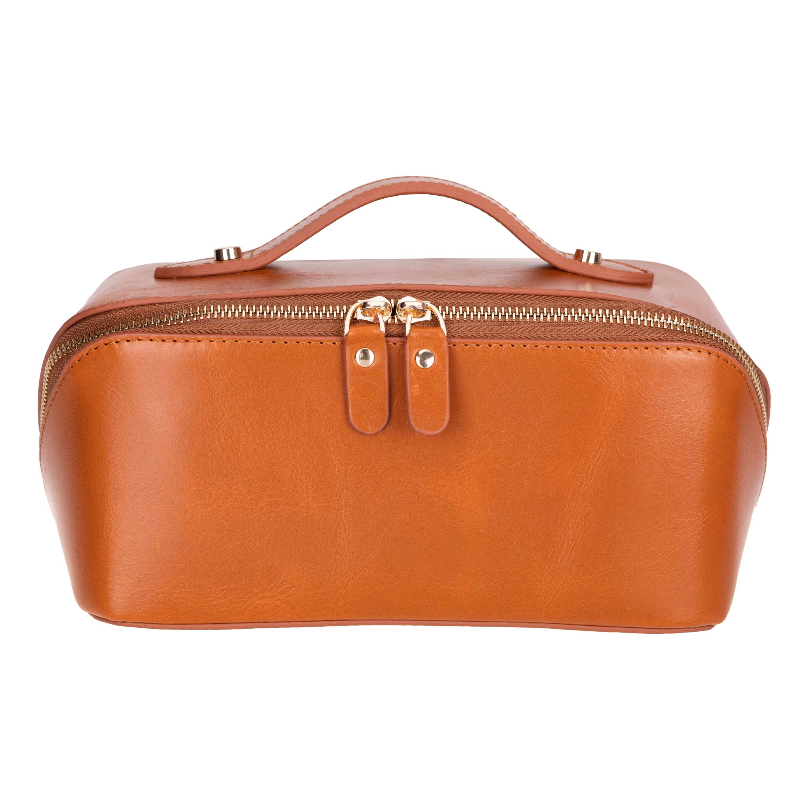 Elena Leather Make-Up Bag