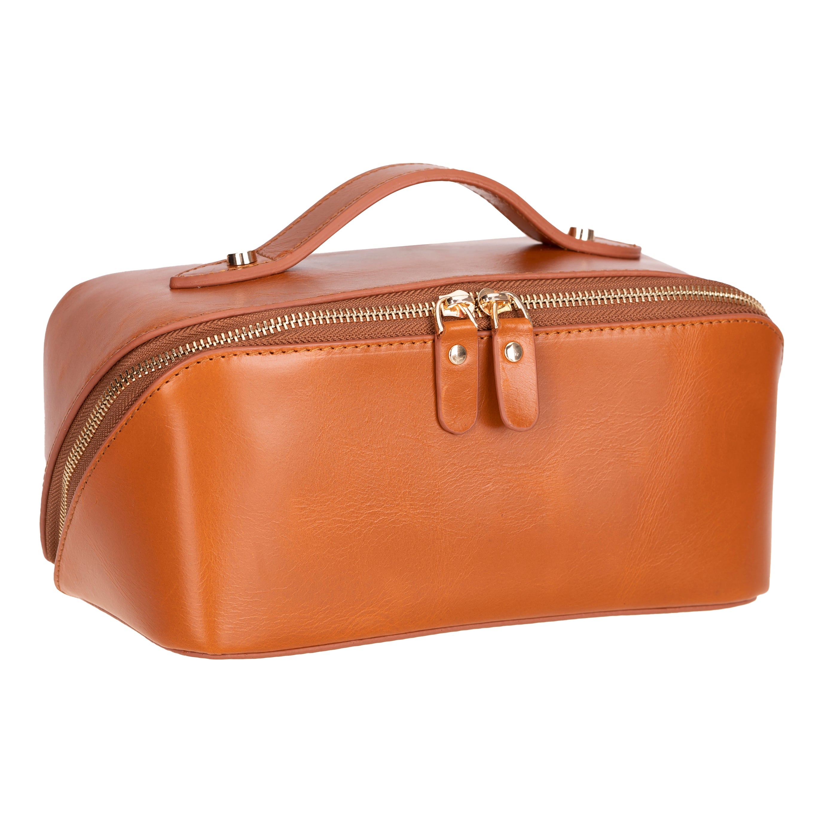 Elena Leather Make-Up Bag