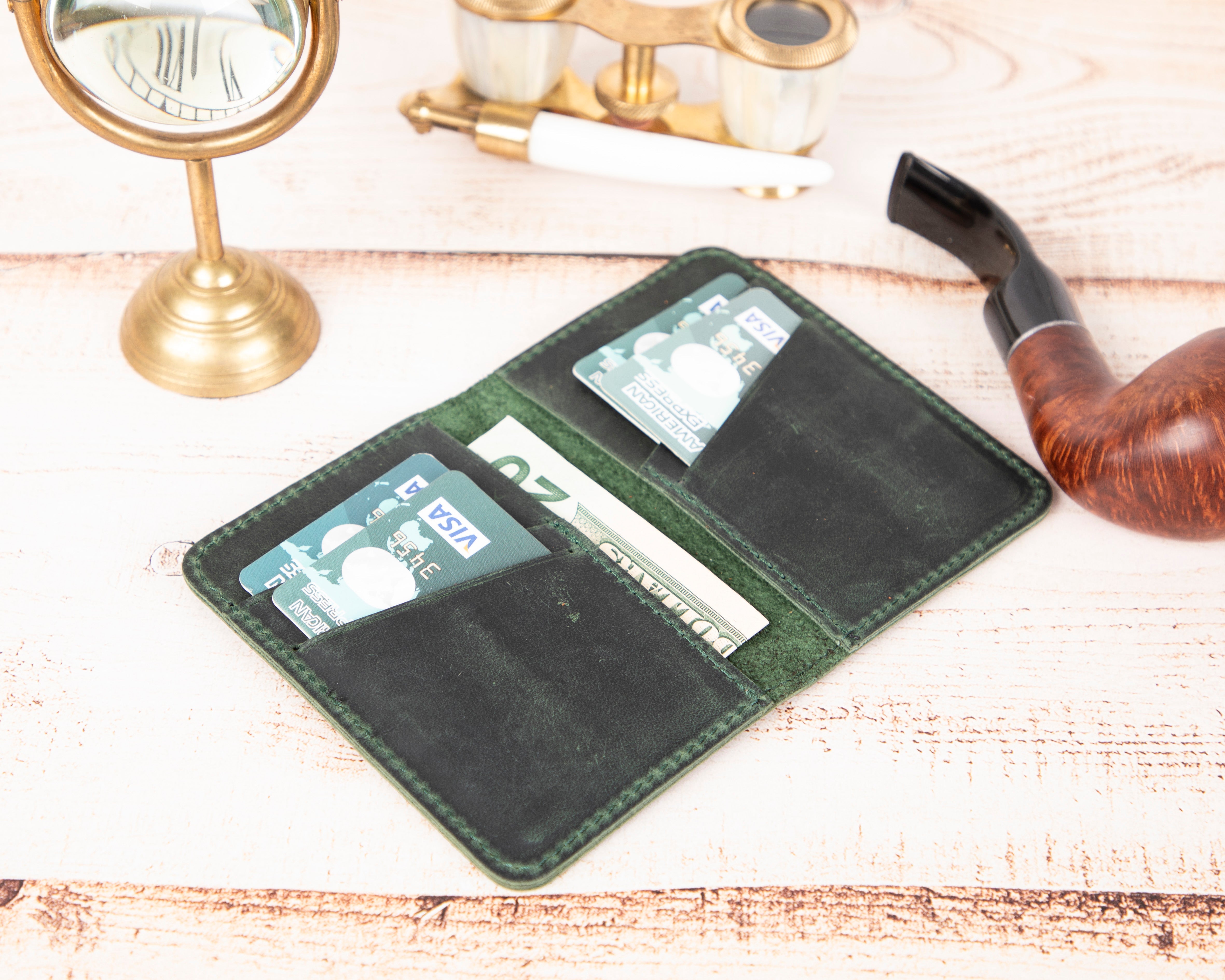 Elvis Genuine Leather Card Holder