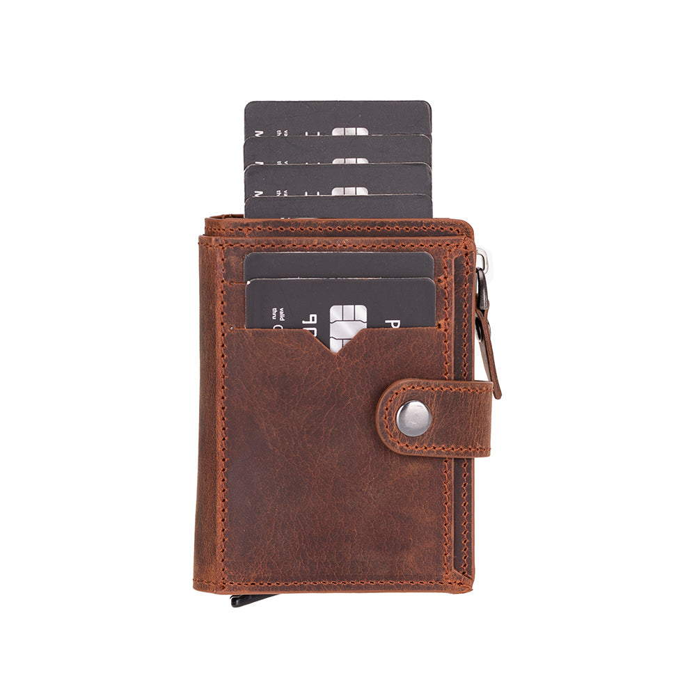 Mario Pop-up Leather Card Holder