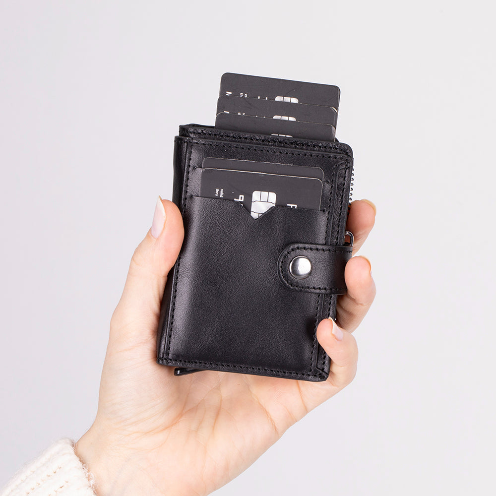 Mario Pop-up Leather Card Holder
