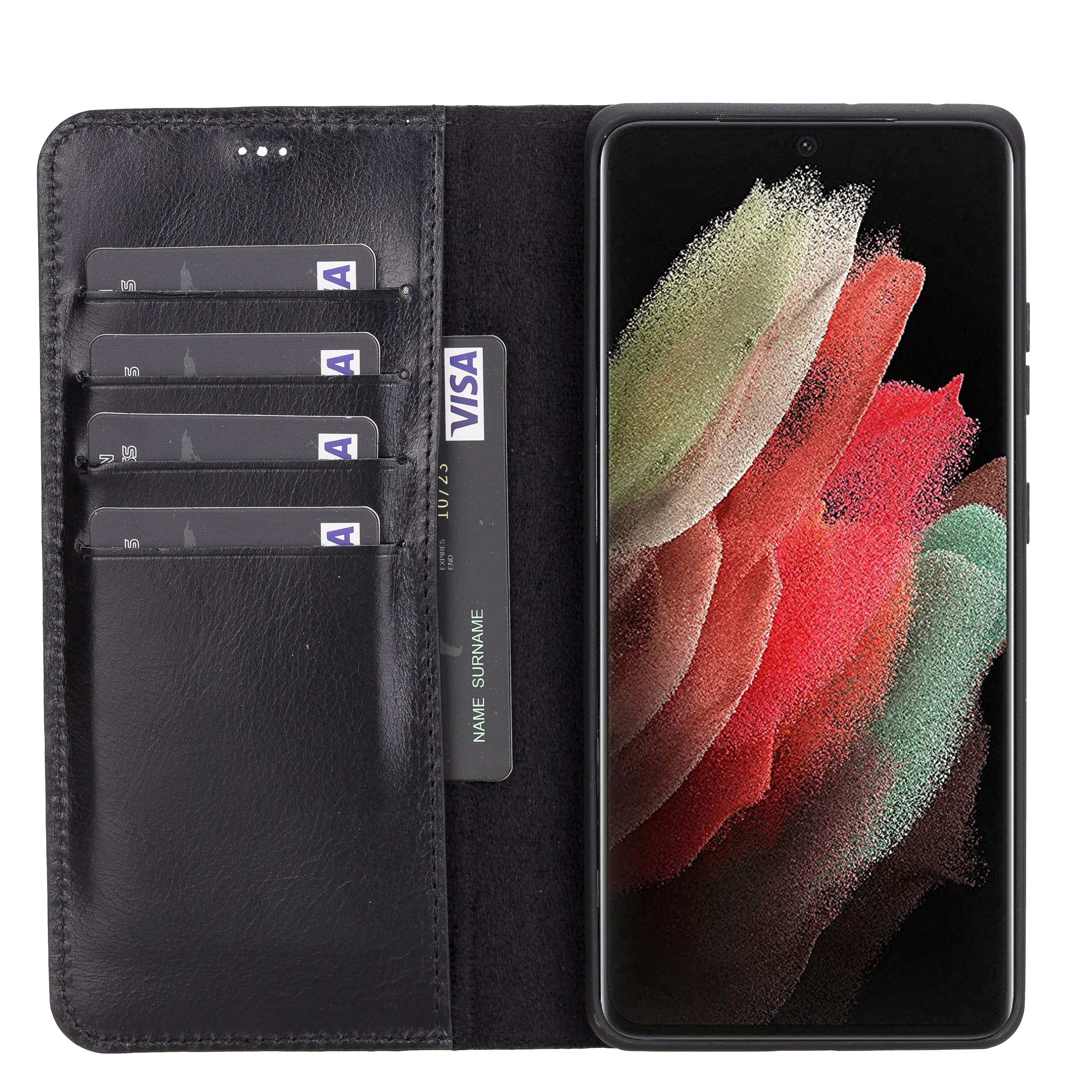 Samsung Galaxy S21 Series Detachable Leather Case