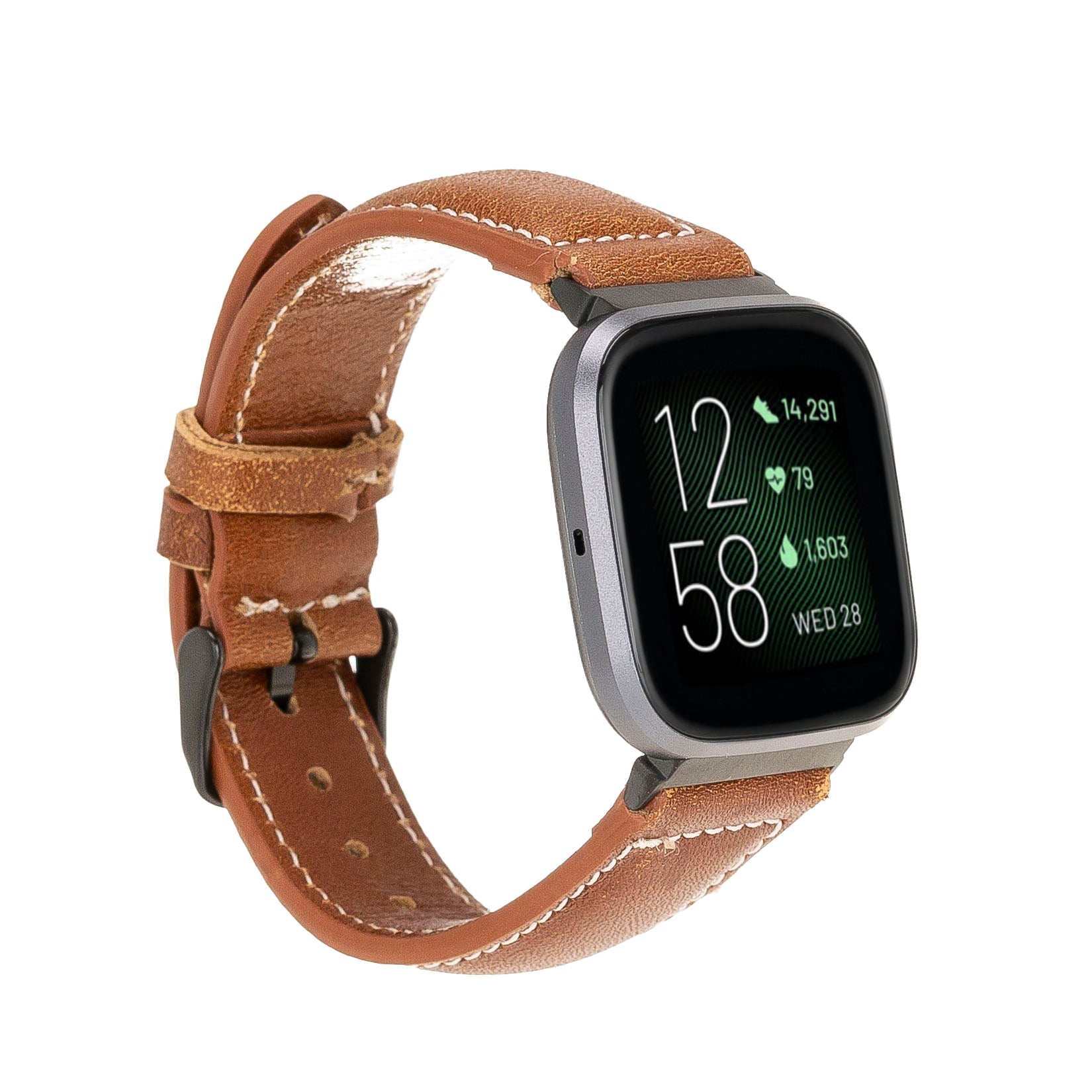 Classic Stitched Style Leather Apple Watch Bands