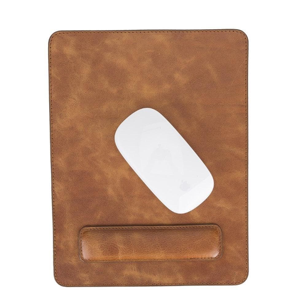 Mickey Genuine Leather Mouse Pad