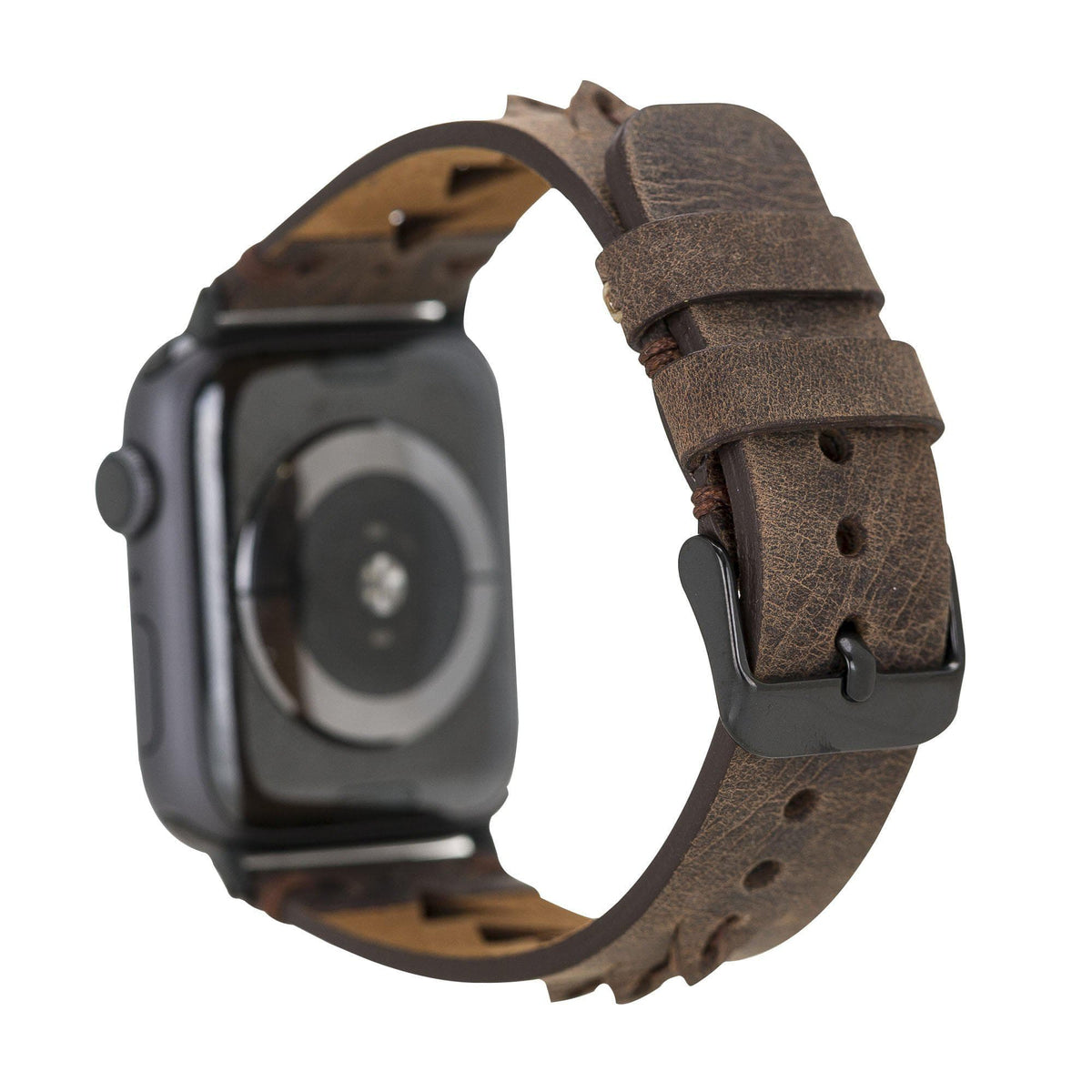 Mohawk Style Genuine Leather Apple Watch Band