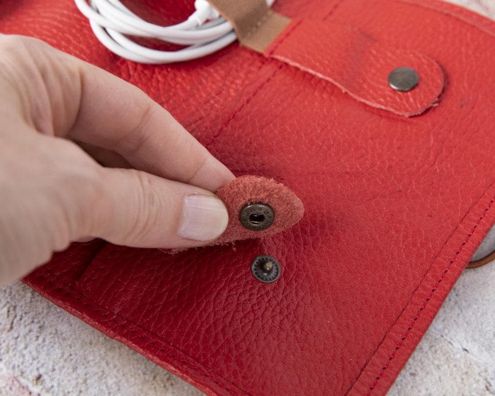 Bali Genuine Leather Cable Organizer