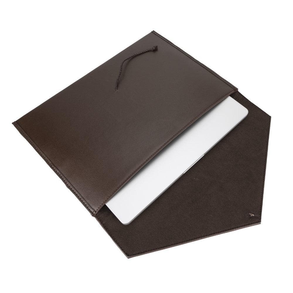 Sharp Leather Mac Sleeve