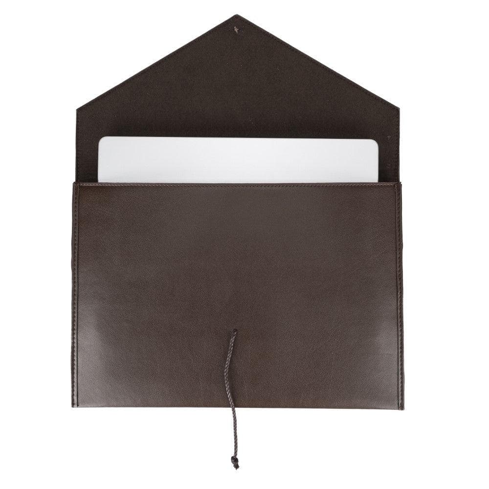 Sharp Leather Mac Sleeve