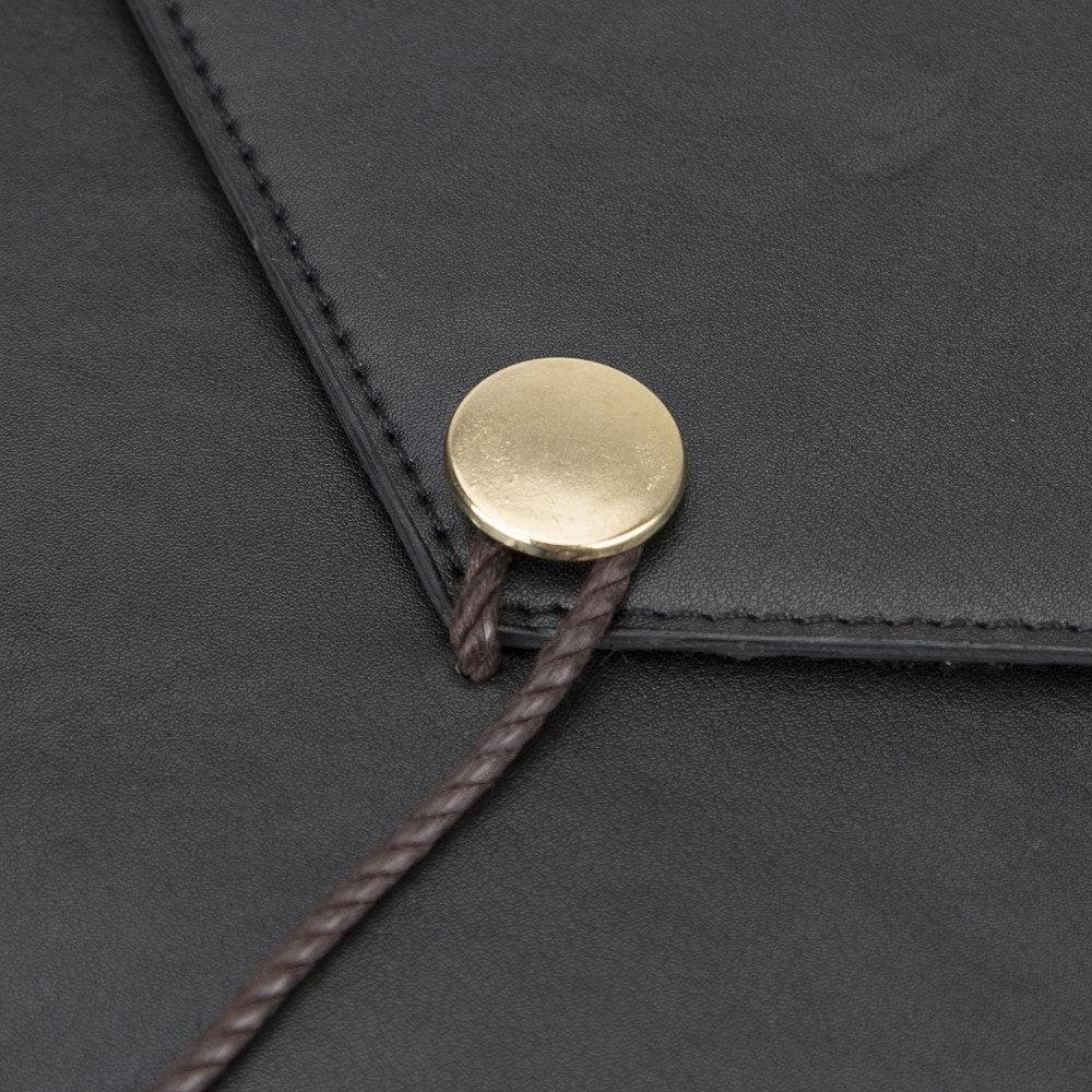 Sharp Leather Mac Sleeve