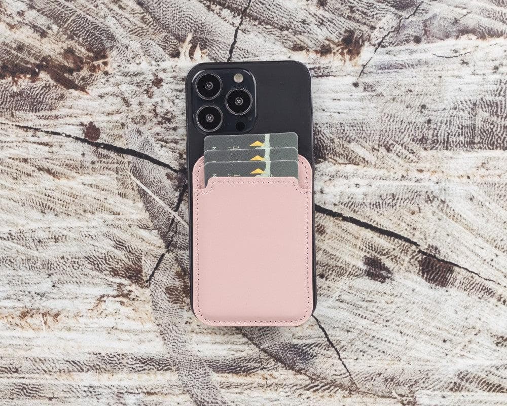 Martha NE Genuine Leather Magnetic Card Holder