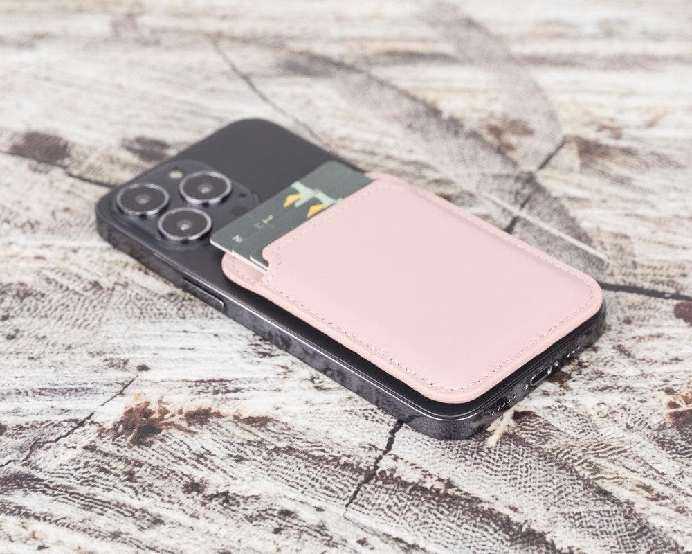 Martha NE Genuine Leather Magnetic Card Holder