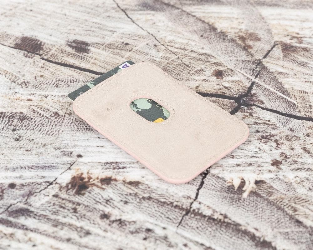 Martha NE Genuine Leather Magnetic Card Holder