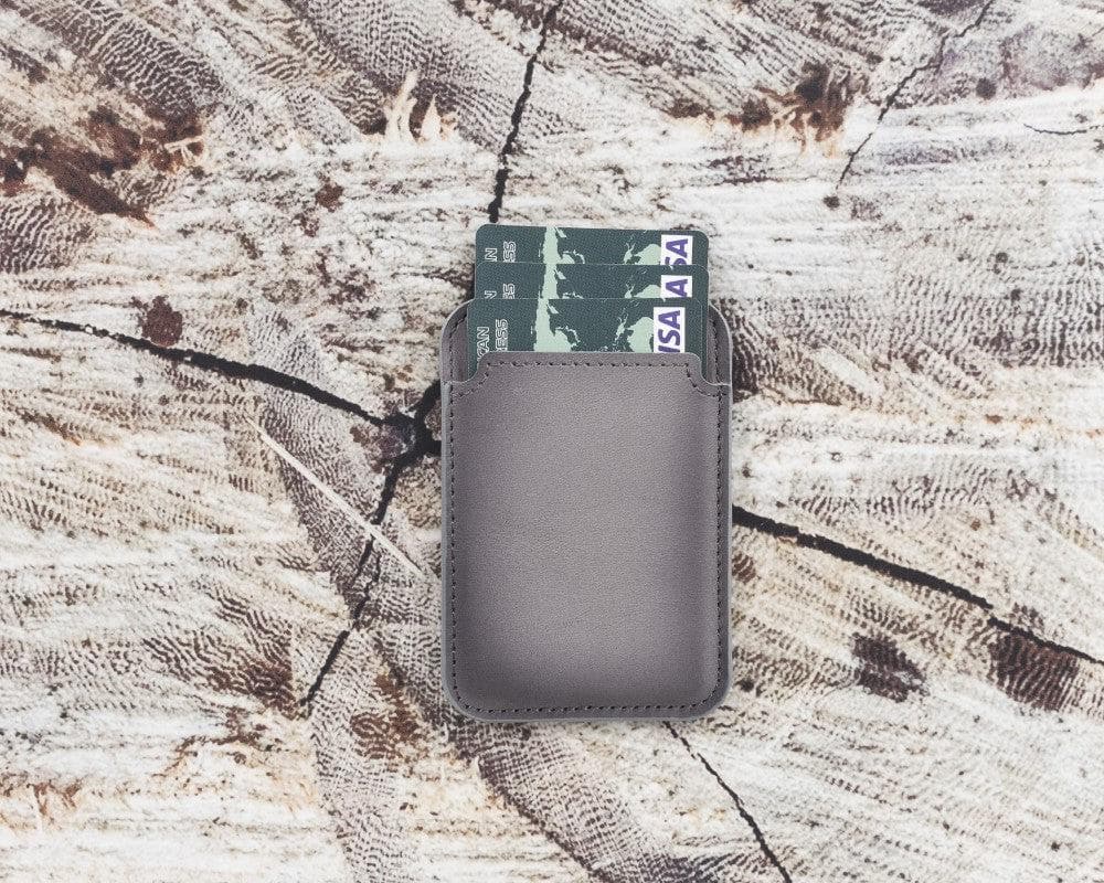 Martha NE Genuine Leather Magnetic Card Holder