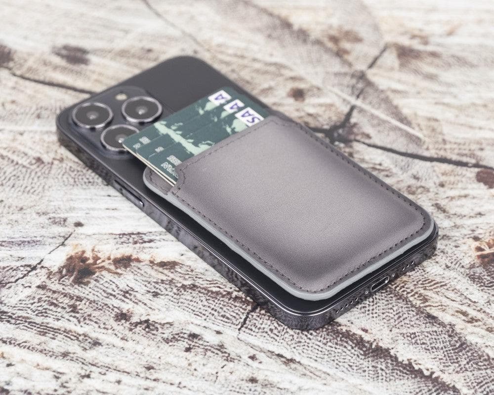 Martha NE Genuine Leather Magnetic Card Holder