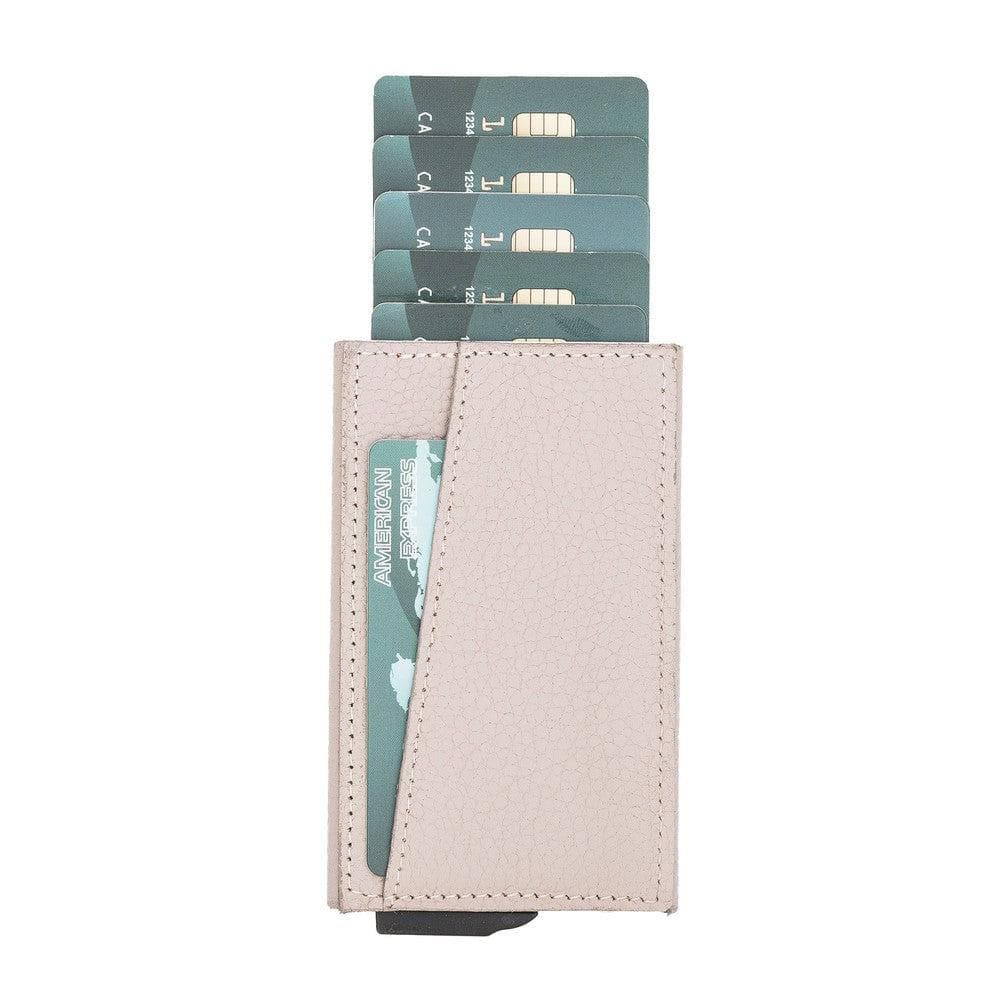 Montella Genuine Leather Pop-Up Card Holder