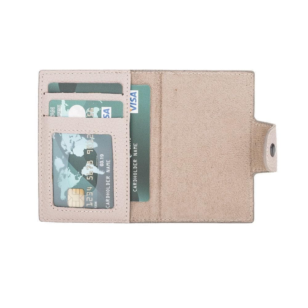 Montella Genuine Leather Pop-Up Card Holder