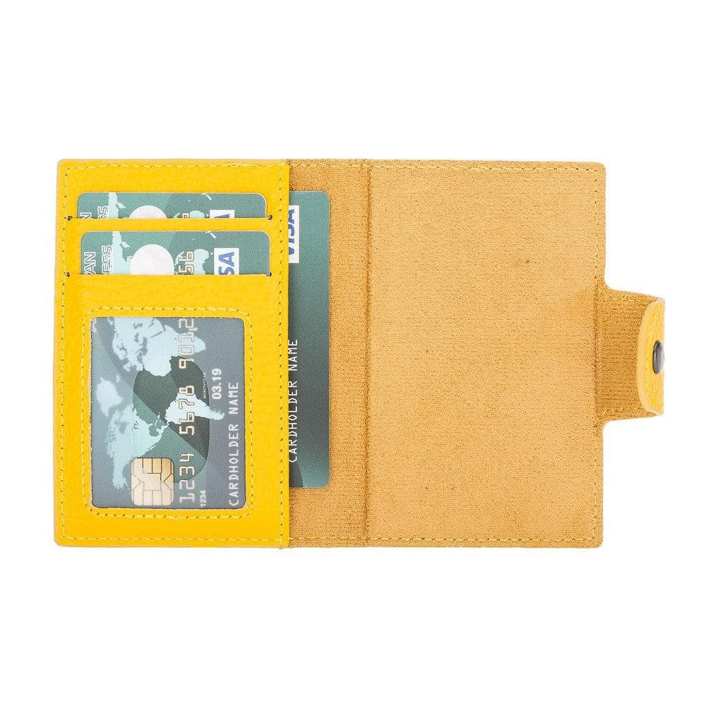 Montella Genuine Leather Pop-Up Card Holder
