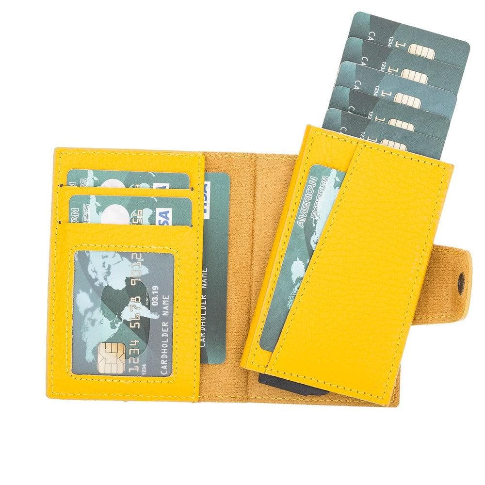 Montella Genuine Leather Pop-Up Card Holder