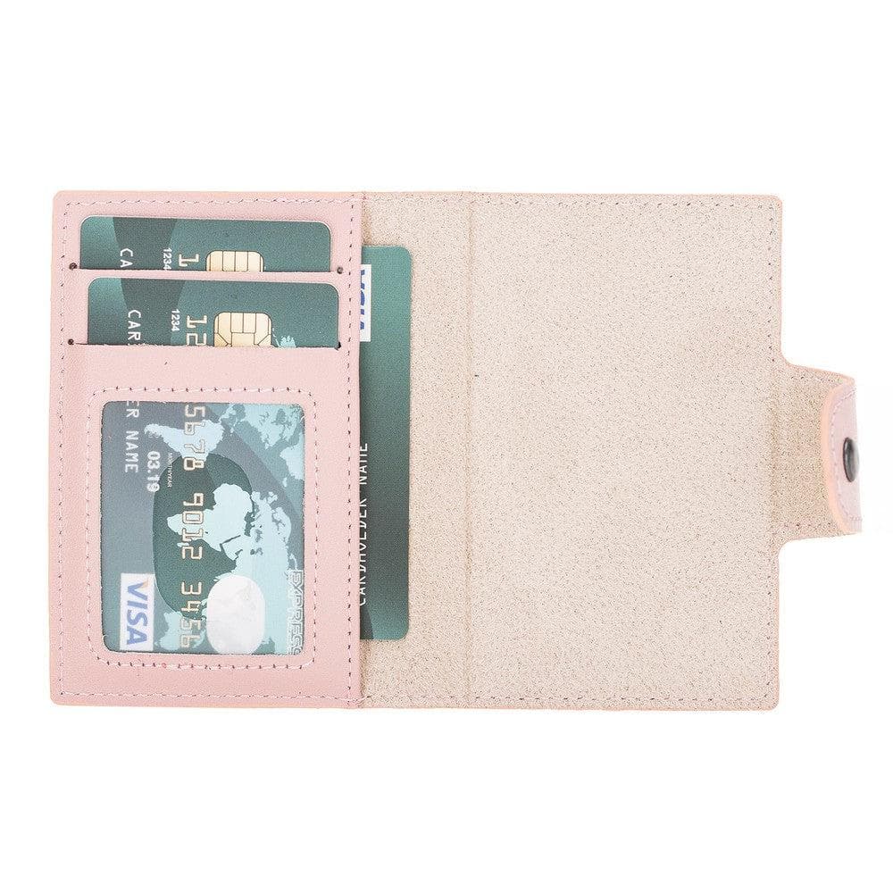 Montella Genuine Leather Pop-Up Card Holder