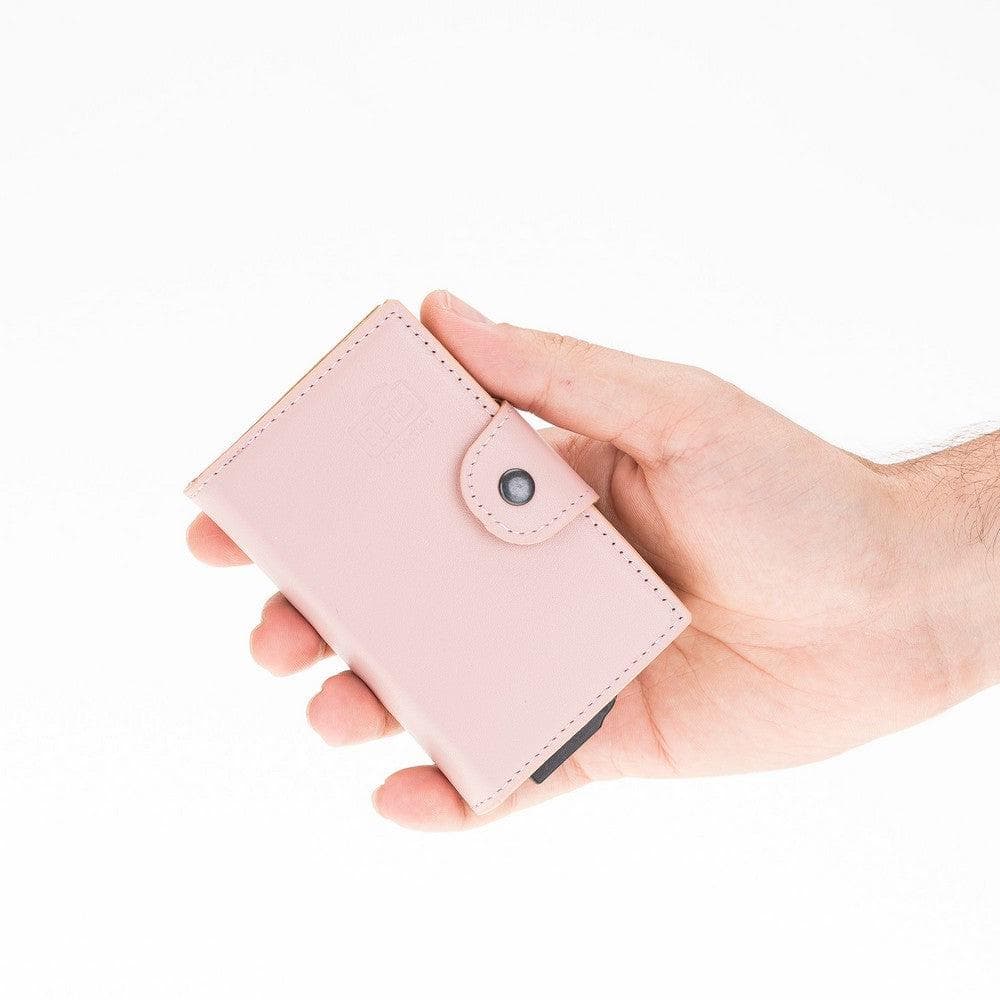 Montella Genuine Leather Pop-Up Card Holder