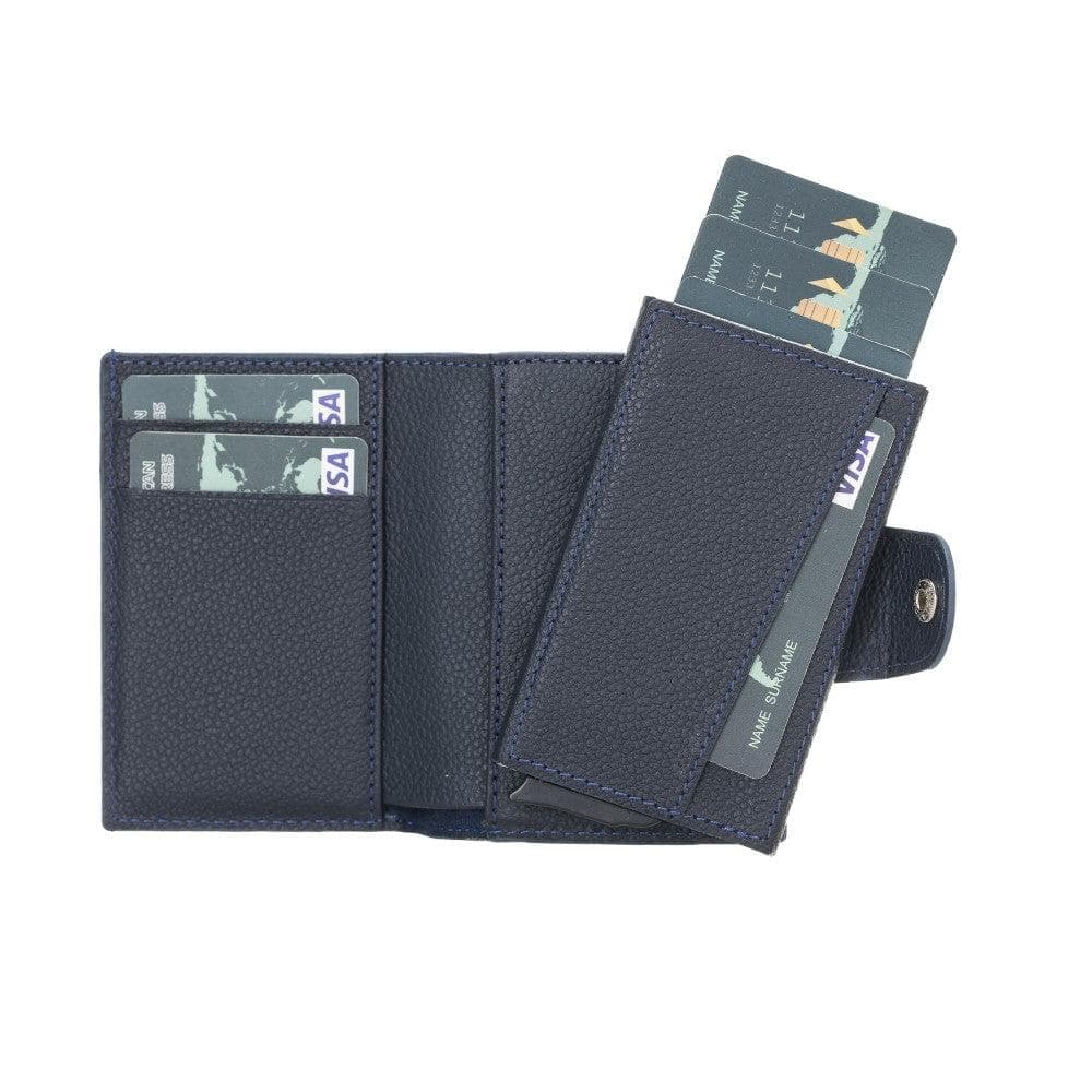 Montella Genuine Leather Pop-Up Card Holder