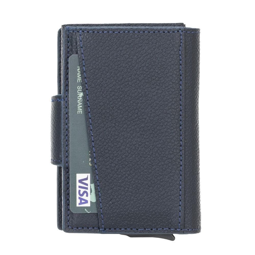 Montella Genuine Leather Pop-Up Card Holder
