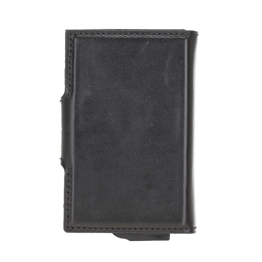 Montella Genuine Leather Pop-Up Card Holder