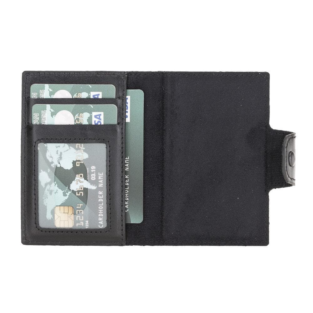Montella Genuine Leather Pop-Up Card Holder