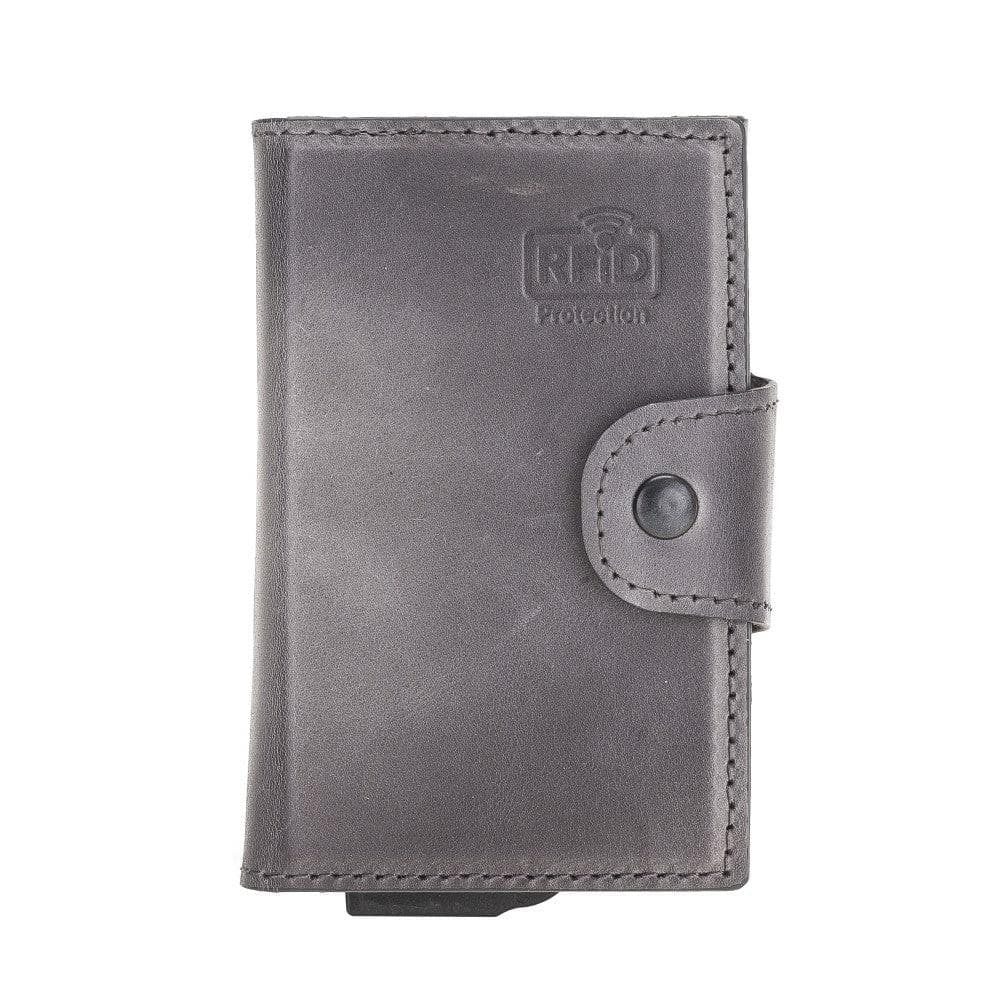Montella Genuine Leather Pop-Up Card Holder
