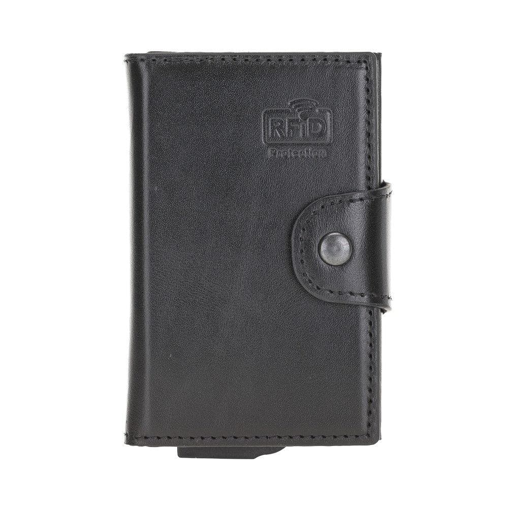 Montella Genuine Leather Pop-Up Card Holder