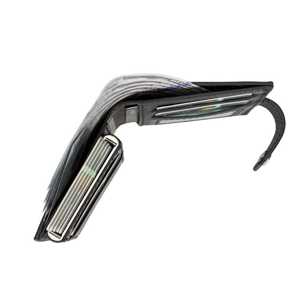 Palermo Zip Mechanical Genuine Leather Card Holder