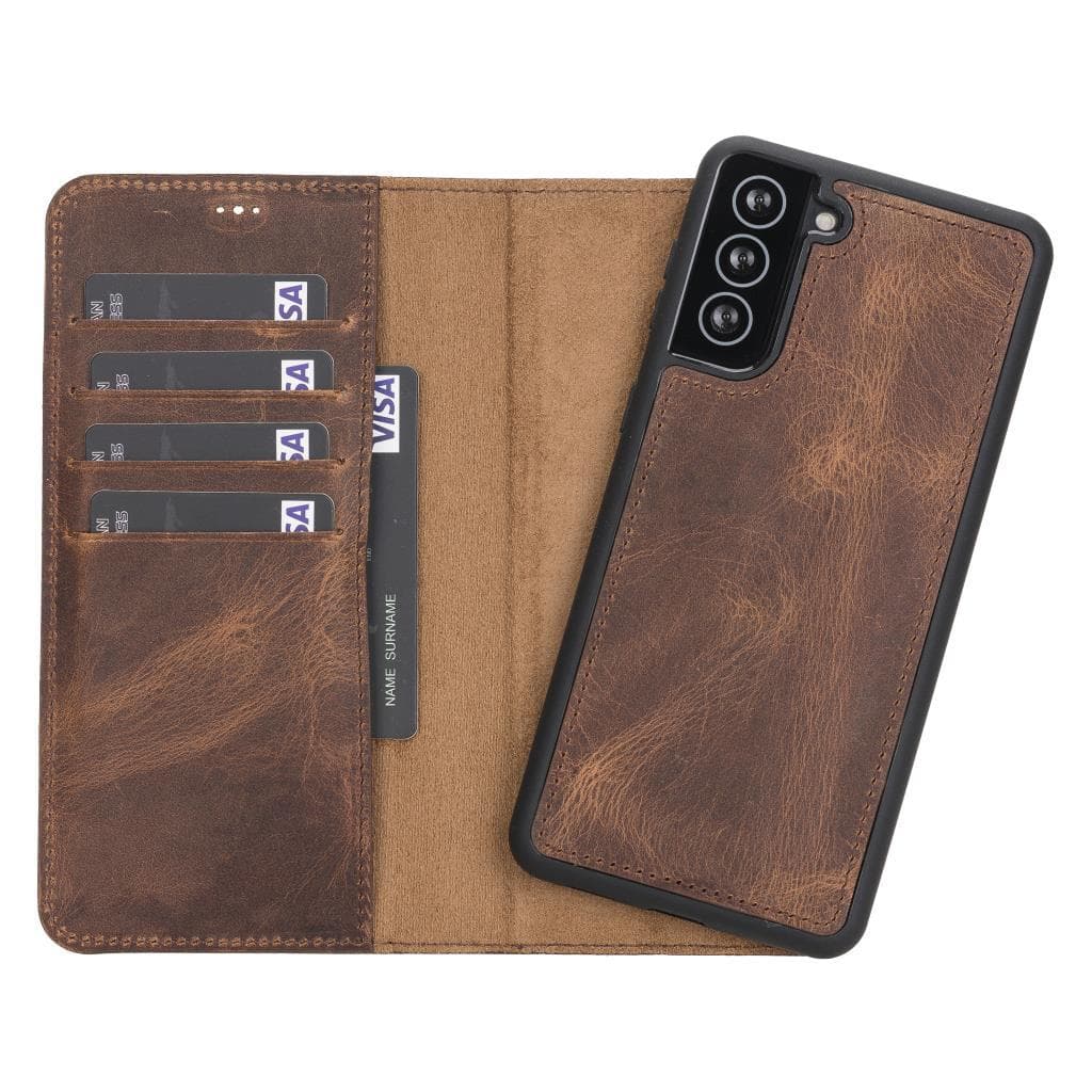 Samsung Galaxy S21 Series Detachable Leather Case