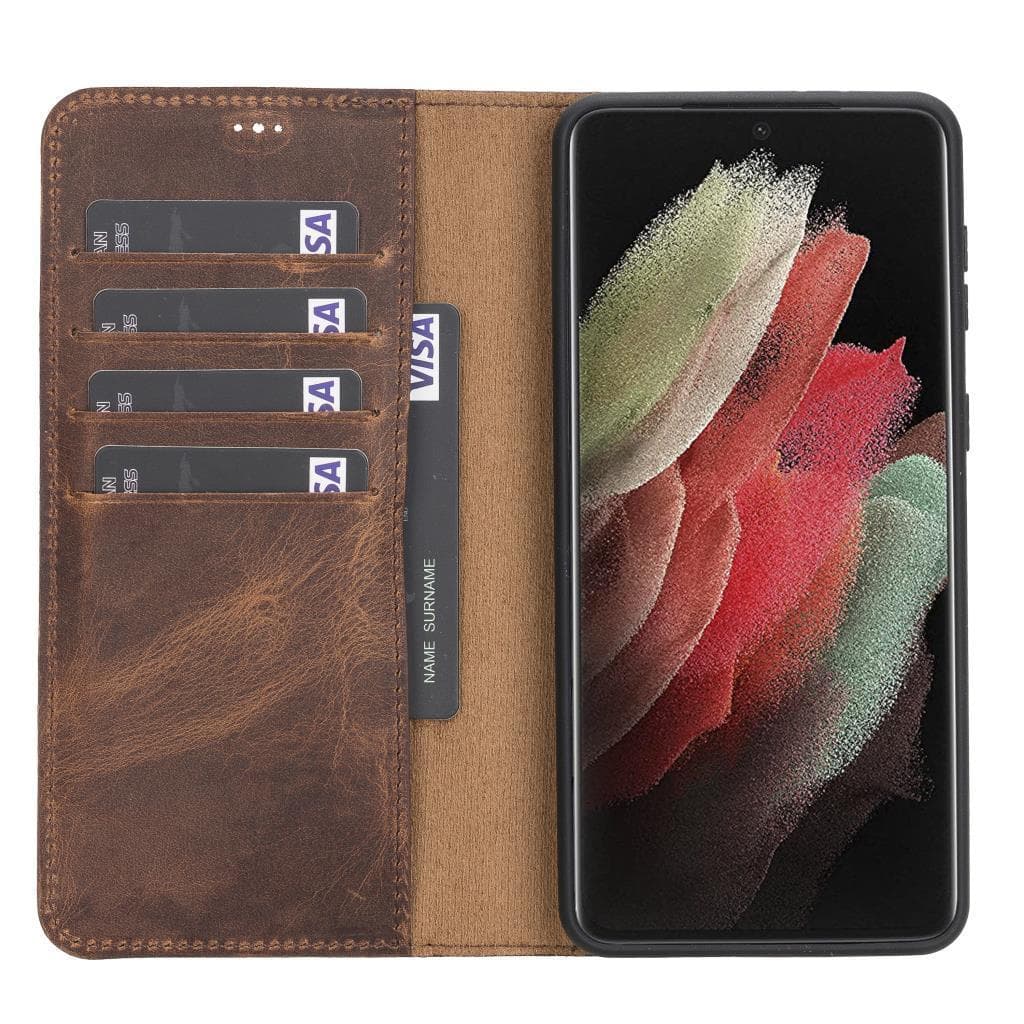 Samsung Galaxy S21 Series Detachable Leather Case