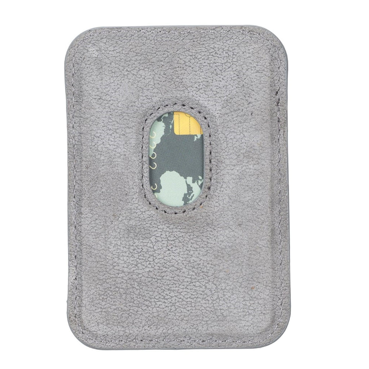 Martha NE Genuine Leather Magnetic Card Holder