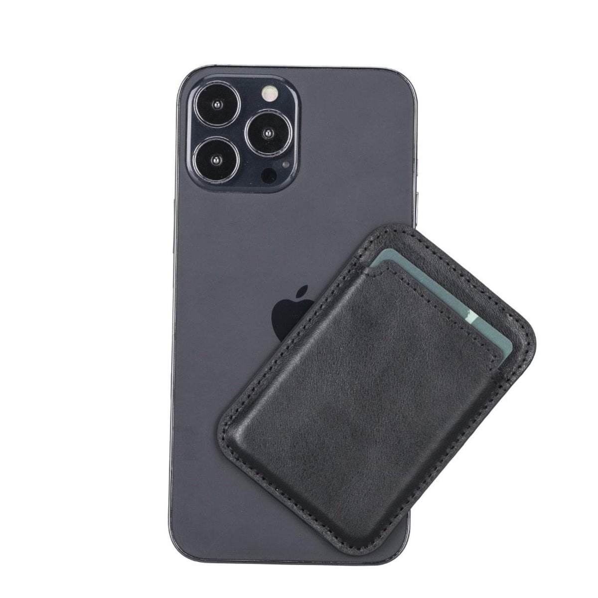 Martha NE Genuine Leather Magnetic Card Holder