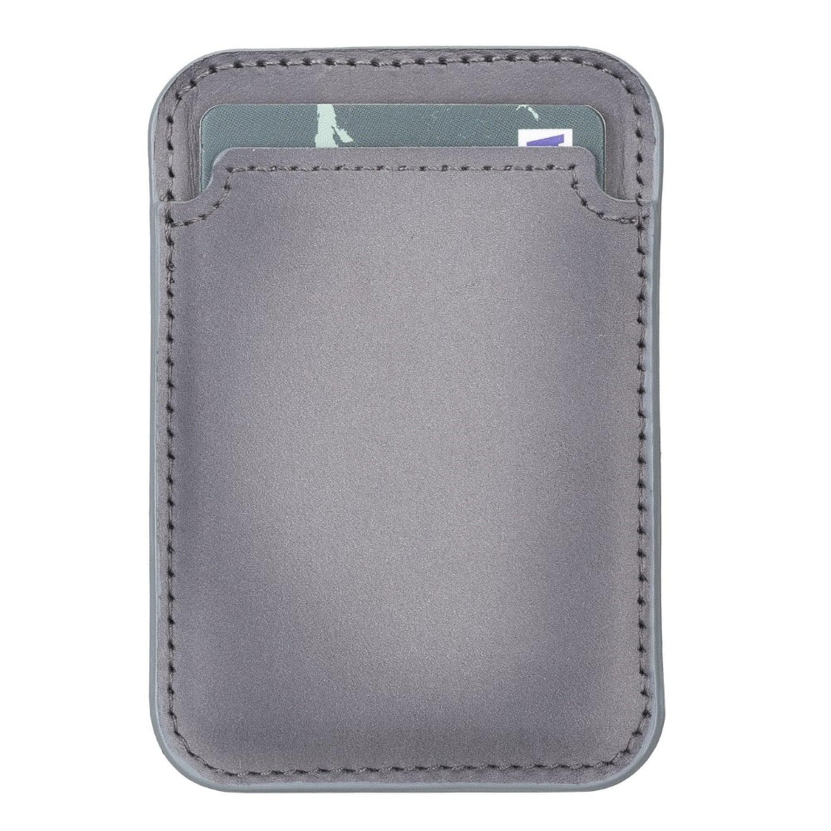 Martha NE Genuine Leather Magnetic Card Holder
