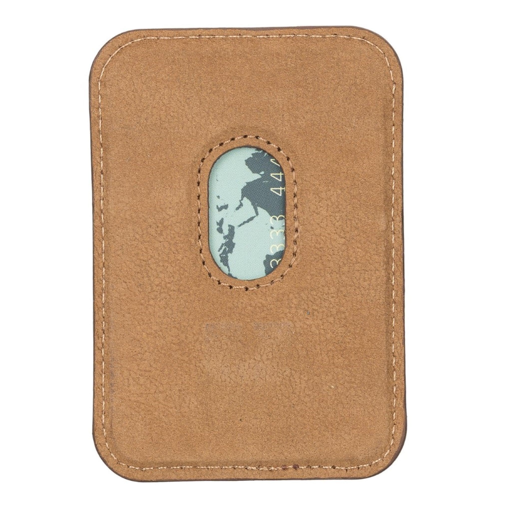 Martha NE Genuine Leather Magnetic Card Holder