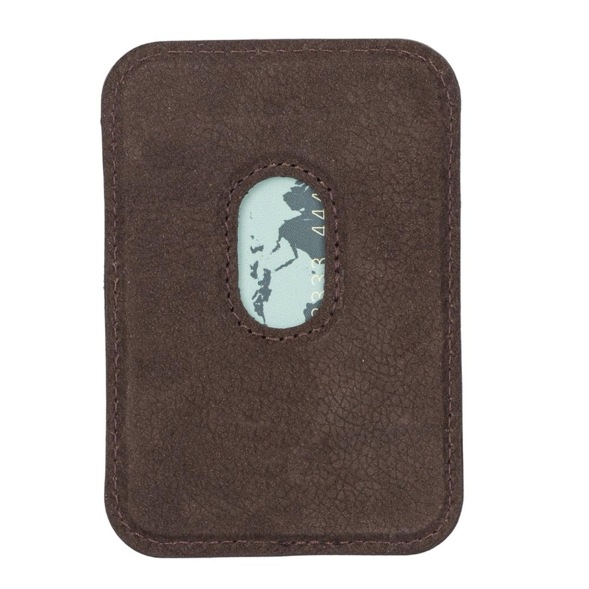 Martha NE Genuine Leather Magnetic Card Holder