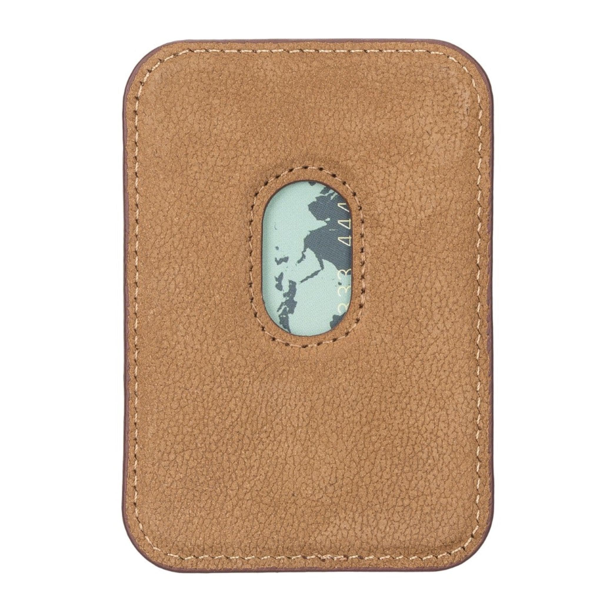 Martha NE Genuine Leather Magnetic Card Holder
