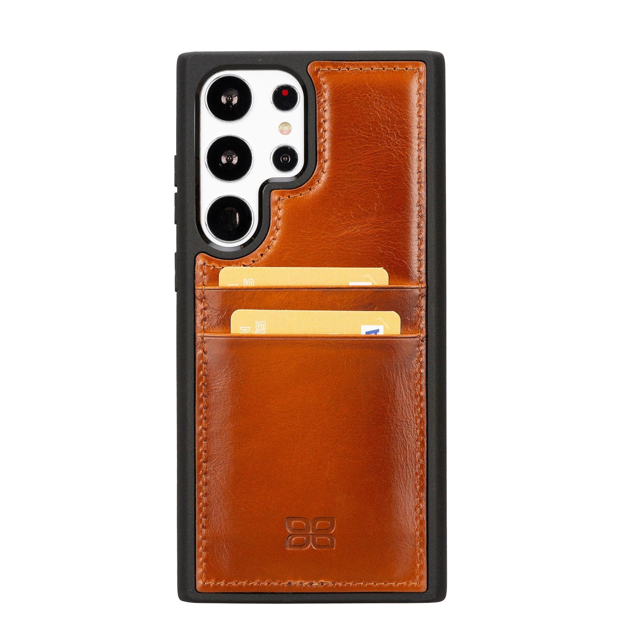 Samsung Galaxy S23 Series Leather Case with Card Holder